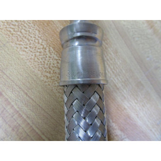 Swagelok SS-FM8SL8SL-36 Stainless Steel Braided Hose FM8 - New No Box