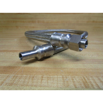 Swagelok SS-FL8TA8TA8-48 Stainless Steel Braided Hose FL8 - New No Box