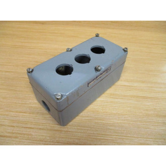Square D 9001-KY3 Push Button Enclosure 9001KY3 87450 - Used