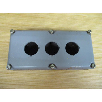 Square D 9001-KY3 Push Button Enclosure 9001KY3 87450 - Used