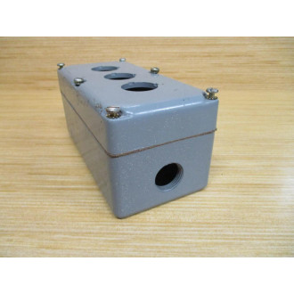 Square D 9001-KY3 Push Button Enclosure 9001KY3 87450 - Used