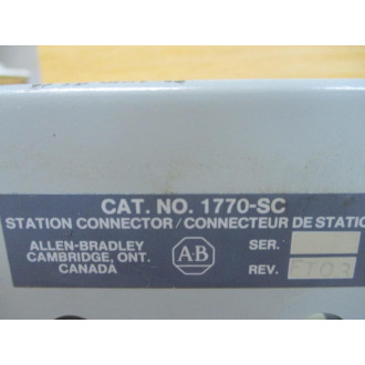 Allen Bradley 1770-SC Data Highway Station WO Capacitor, Wires - New No Box