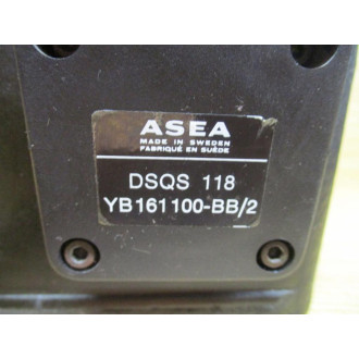 Asea Brown Boveri YB161100-BB2 Teach Pendant  DSQ 118 Enclosure Only - Used