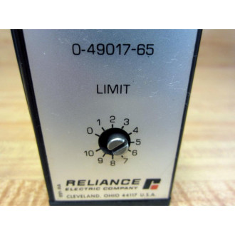 Reliance Electric 0-49017-65 Cardpak Summing Drive Card 04901765 - Used