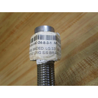 Generic 34X33-SS Stainless Steel Flex-Hose 1029635 - New No Box