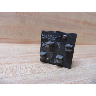 Allen Bradley 800T-A9B Button 800TA9B Contact Only - Used