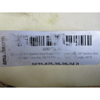 Generic B0063LSC Stainless Steel Flex-Hose Assembly SF21 - New No Box