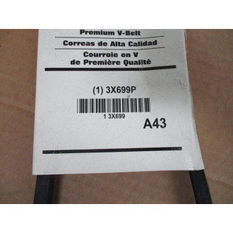 Dayton 3X699P V-Belt A43