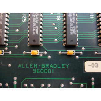 Allen Bradley 960001 Circuit Board 960001-03 - Used