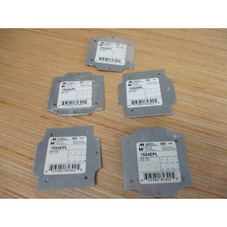 Hammond 1554EPL Enclosure Panel (Pack of 5)
