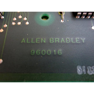 Allen Bradley 960016 Circuit Board 960016-03 - Used