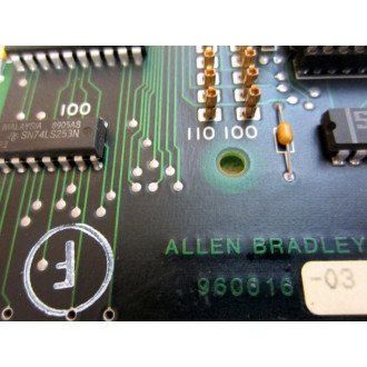 Allen Bradley 960016 Circuit Board 960016-03 - Used