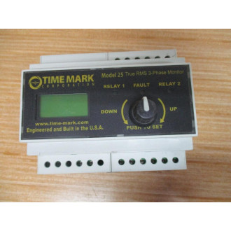 Time Mark Model 25 Tru RMS 3-Phase Monitor - Used