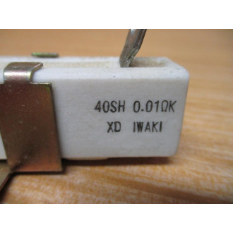 Iwaki 40SH Resistor 0.01ΩK (Pack of 2) - Used
