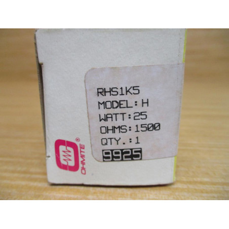 Ohmite RHS1K5 Rheostat