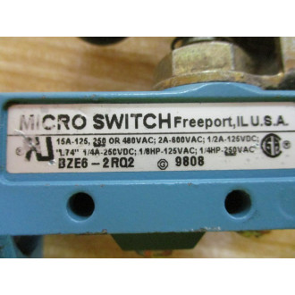 Micro Switch BZE6-2RQ2 Limit Switch BZE62RQ2 Operator Only - Used