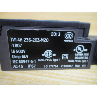 Schmersal TV14H 236-20Z-M20-1807 Limit Switch - Used