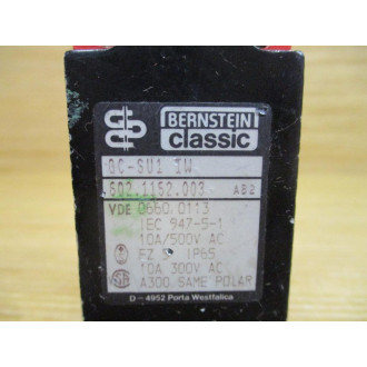 Bernstein GC-SU1 IW Limit Switch 602.1152.003 - Used