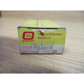 Ohmite L50J50R Power Resistor