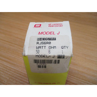 Ohmite RJS6R0 Wirewound Resistor WO Knob
