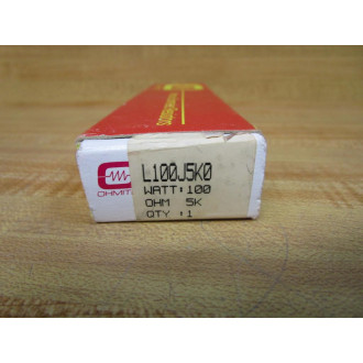 Ohmite L100J5K0 Resistor 5K OHM