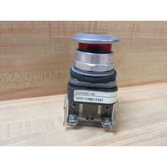 Allen Bradley 800T-FXMQ10XA7 PushPull Switch W800T-XA7, 800T-N330 - Used