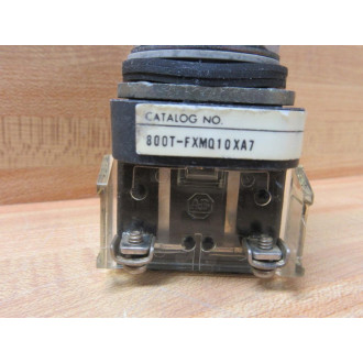 Allen Bradley 800T-FXMQ10XA7 PushPull Switch W800T-XA7, 800T-N330 - Used