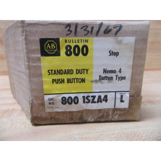 Allen Bradley 800-1SZA4 Push Button Station 8001SZA4