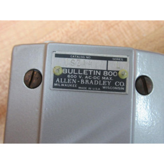 Allen Bradley 800-1SZA4 Push Button Station 8001SZA4