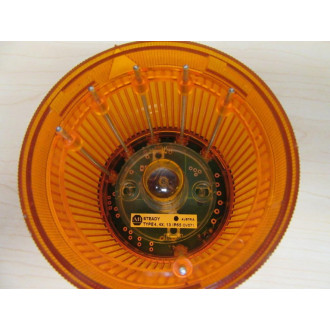 Allen Bradley 855T-B24DN5 Stack Light Amber WBulb - Used