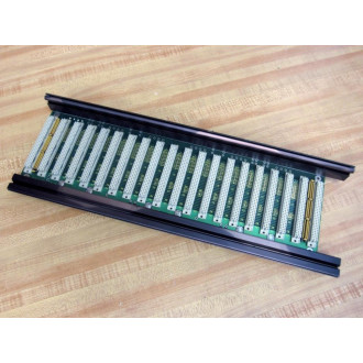 Hybricon 025-032 20-Slot Backplane 025032 1 Missing Pin - Used