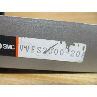 SMC VVFS2000-20A Pneumatic Manifold VVFS200020A - New No Box