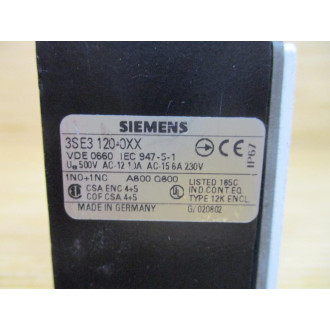 Siemens 3SE-120-0XX Position Switch 3SE1200XX - New No Box