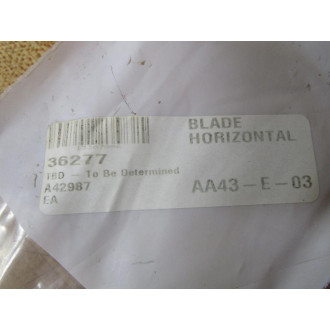 Generic 86435 Horizontal Blade 36277 (Pack of 5) - New No Box