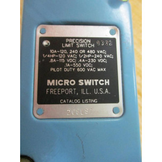 Micro Switch 208LS1 Limit Switch - Used