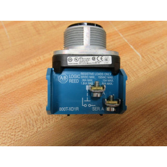 Allen Bradley 800T-A2D1R Button 800TA2D1R W800T-XD1R