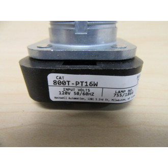 Allen Bradley 800T-PT16W Pilot Light 800TPT16W Core Only - New No Box