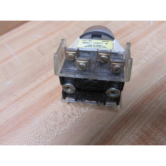Allen Bradley 800T-J2KT7 3-Pos. Selector Switch W(2) 800T-XA - Used