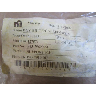 Muratec P43-79690-61 Support RH P437969061