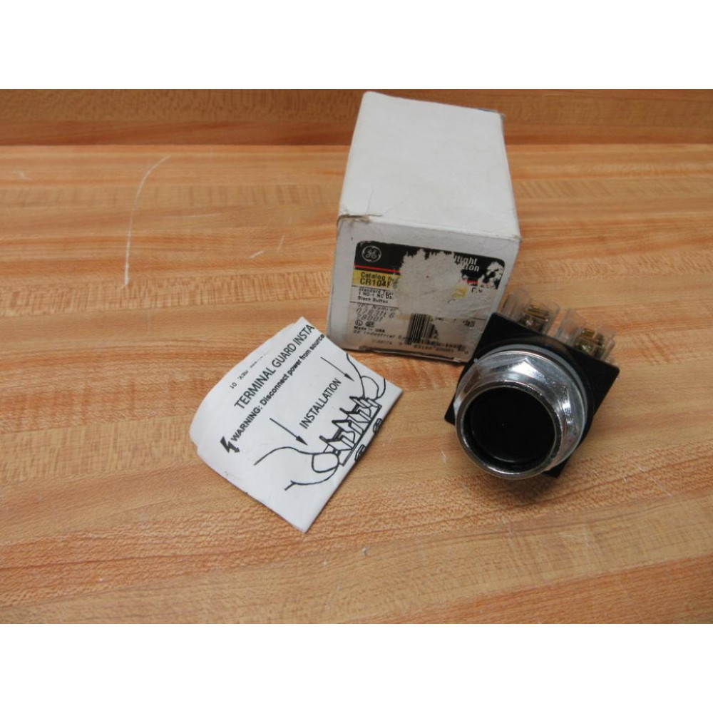 General Electric CR104PBG91R3 Recessed Button Switch GE WContact