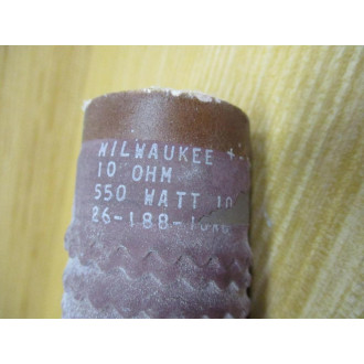 Milwaukee Resistors 26-188-10 RC Resistor  2618810RC - Used