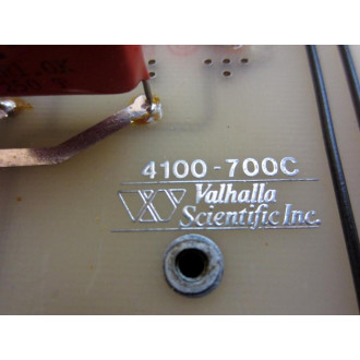 Valhalla Scientific 4100-700 Circuit Board 4100700 4100-700C W4100-715A - Used