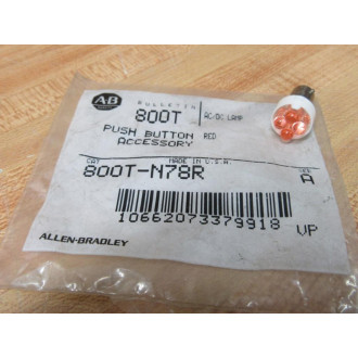 Allen Bradley 800T-N78R Red LED Cluster Lamp 800TN78R