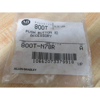 Allen Bradley 800T-N78R Red LED Cluster Lamp 800TN78R