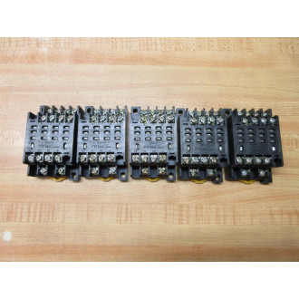 Omron PTF14A Relay Socket (Pack of 5) - Used