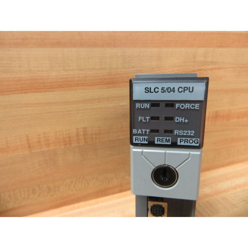 Allen Bradley 1747-L542 SLC 504 CPU 1747L542 Ser A WO Key, Door FAC 1M - Used