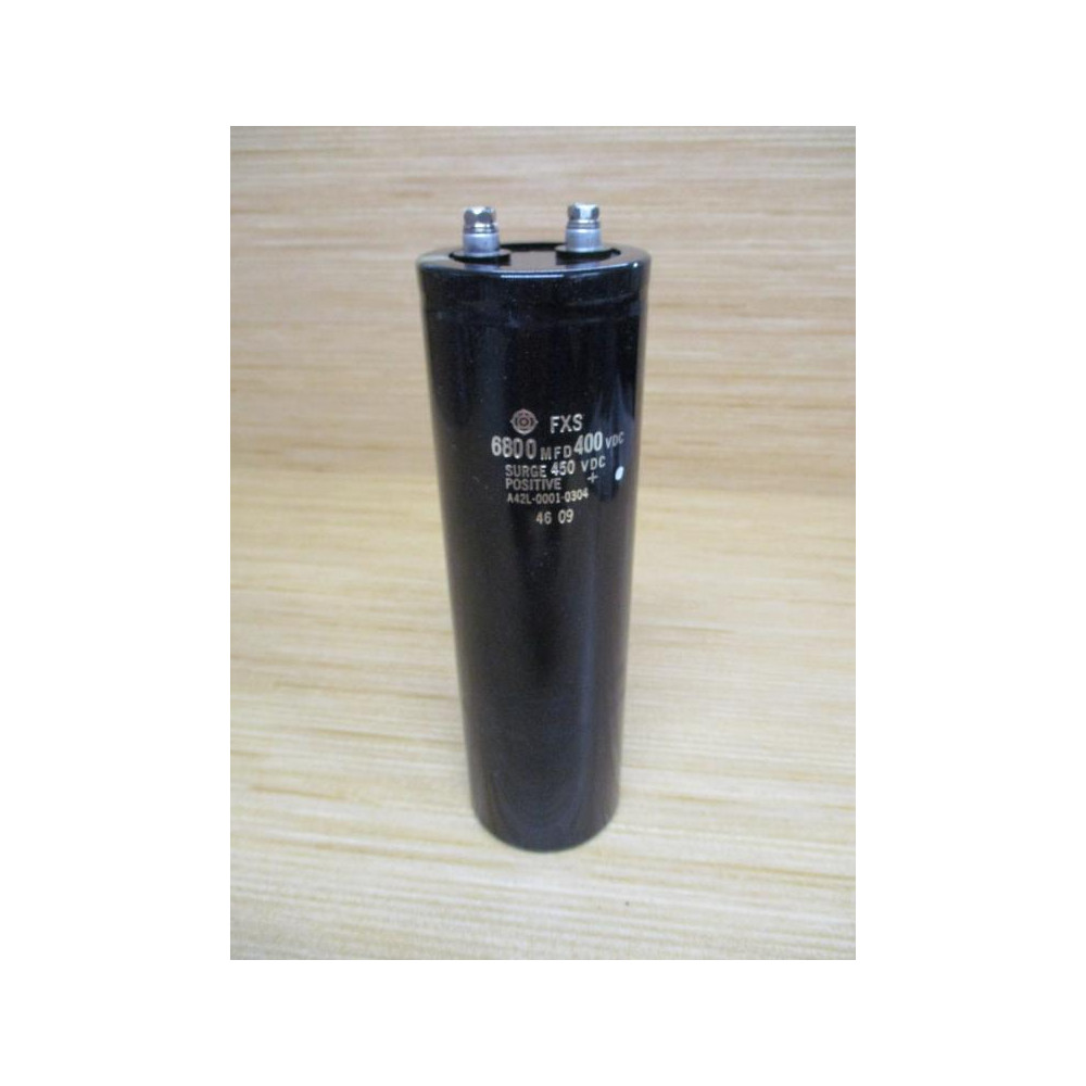 Fanuc A42L-0001-0304 6800MFD 400VDC Capacitor FXS - Used