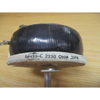Ohmite 64495-C 2250Ω Rheostat 64495C - Used
