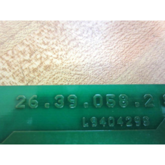 Sieb & Meyer 26.39.023.6 Servo Amplifier 26390236 Non-Refundable - Parts Only