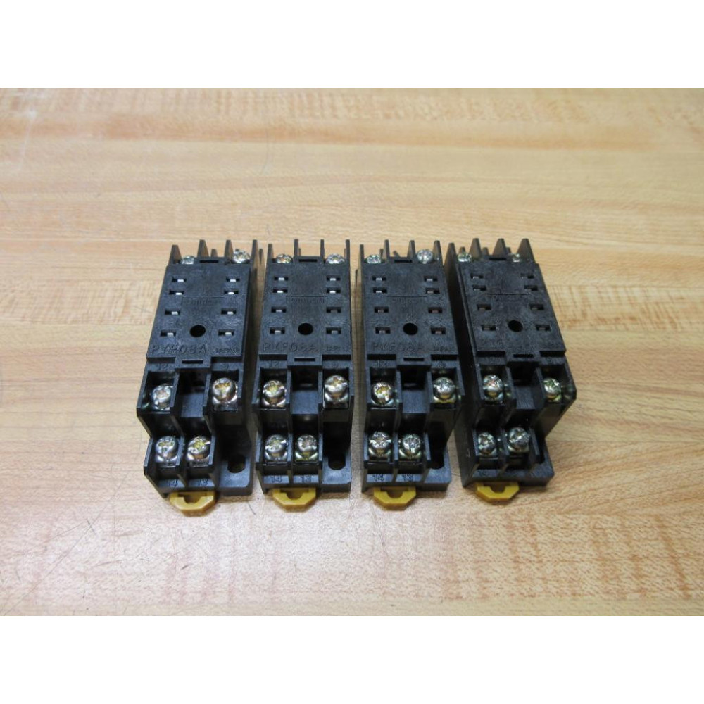 Omron PYF08A Relay Socket PYFO8A - Used